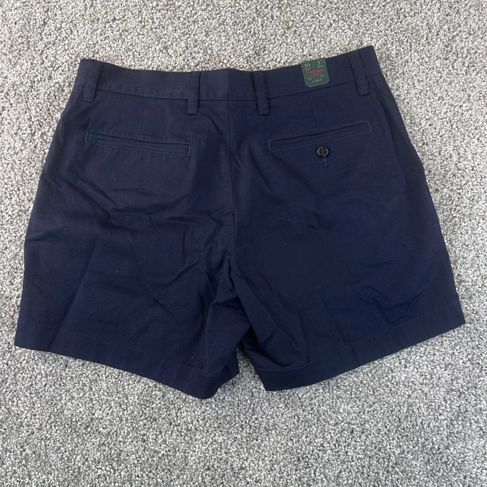 J Crew Portsider Shorts Mens 30 Navy Blue 5